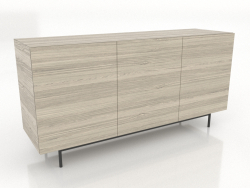 Çekmeceli dolap 1 1600 mm (açık meşe)