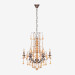 3D Modell Kronleuchter JOSEPHINE CHANDELIER (CH006-6-AKD) - Vorschau