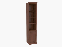 Schrank schmal mit offenen Regalen (261-27)