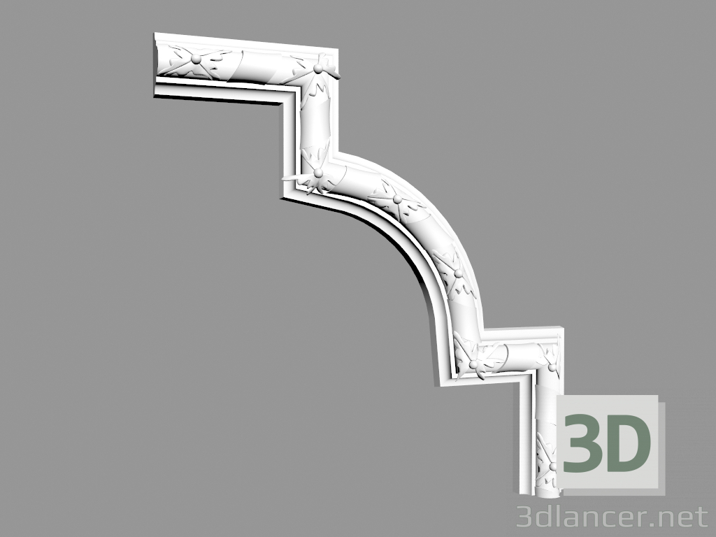 3d model The corner element CF3010-B - preview