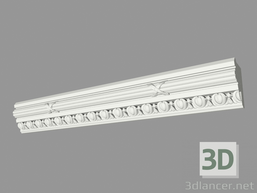 3d model Molded eaves (KF54) - preview