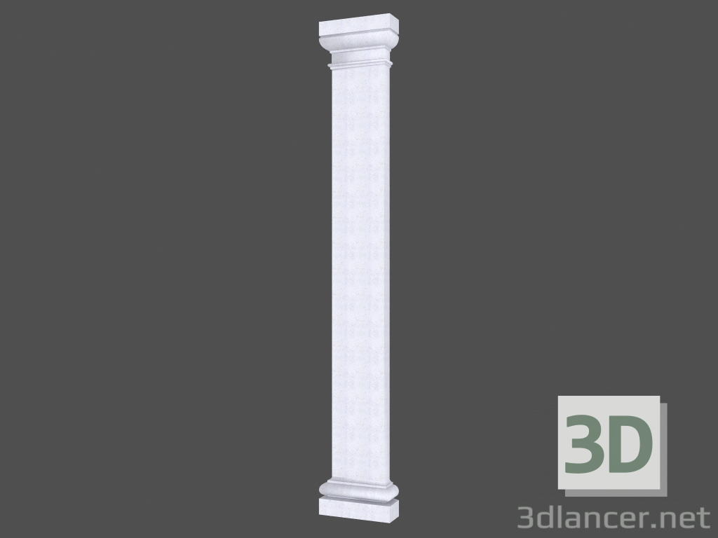 3D Modell Pilaster (P40T) - Vorschau