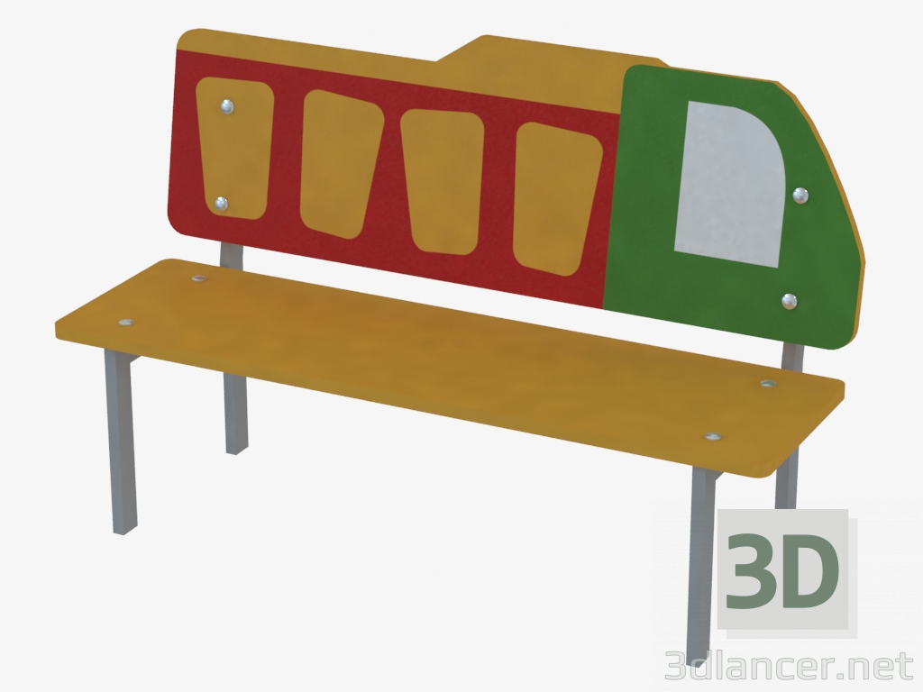 3d model Banco (8048) - vista previa