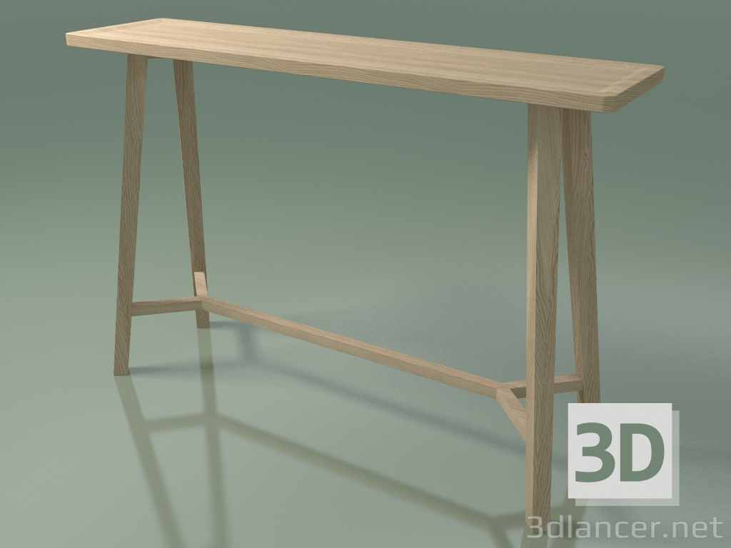 modello 3D Console (61, Rovere Sbiancato) - anteprima