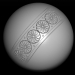 Greek ornamental brushes. Ancient Greek brush ornaments buy texture for 3d max