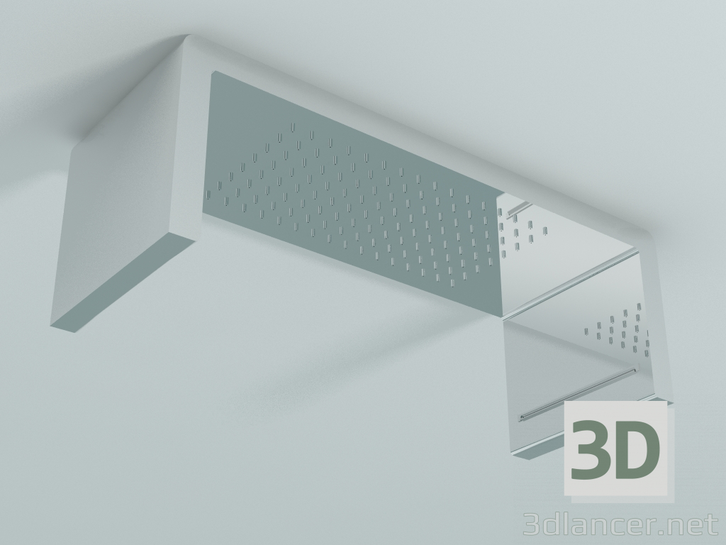 modello 3D Soffione doccia 554x202 mm (SF119 A) - anteprima