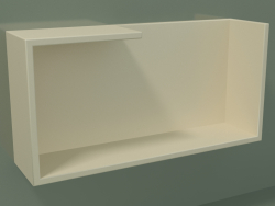 Horizontal shelf (90U19005, Bone C39, L 48, P 12, H 24 cm)