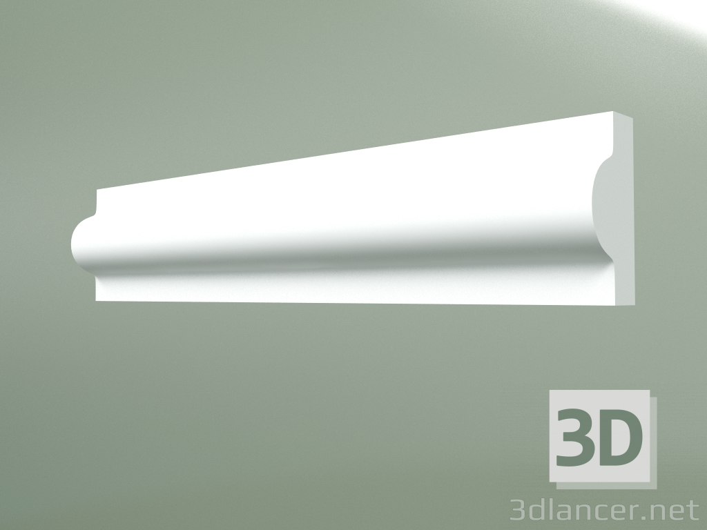 3d model Plaster molding MT154 - preview