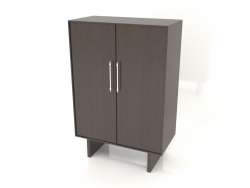 Kleiderschrank B 02 (800x400x1200, holzbraun)