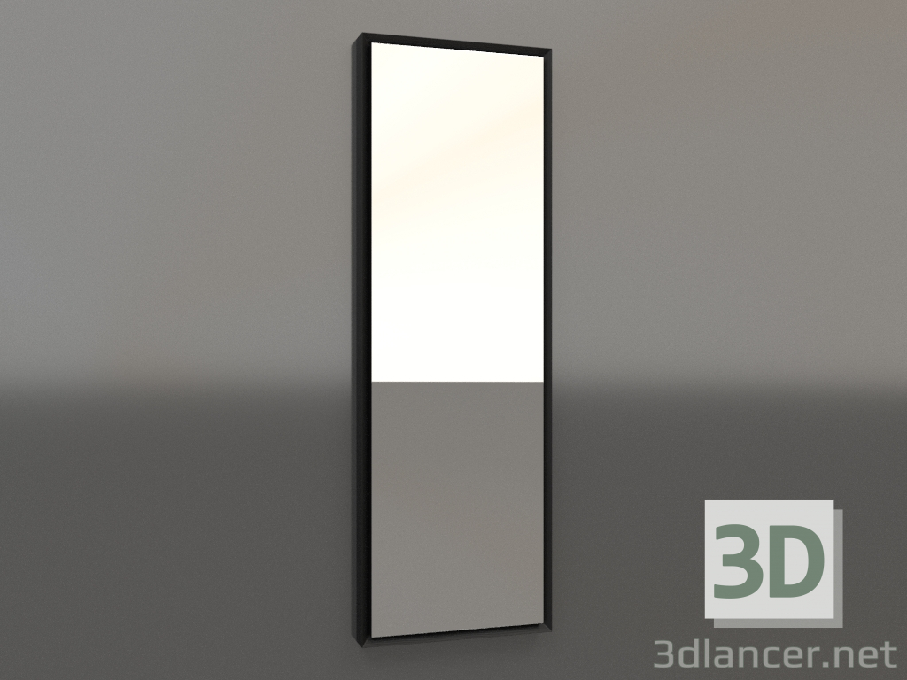 3d model Espejo ZL 21 (400x1200, madera negra) - vista previa