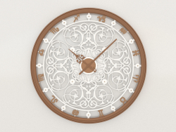 Reloj de pared ZODIAC (bronce)