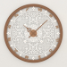 3d model Wall clock ZODIAC (bronze) - preview