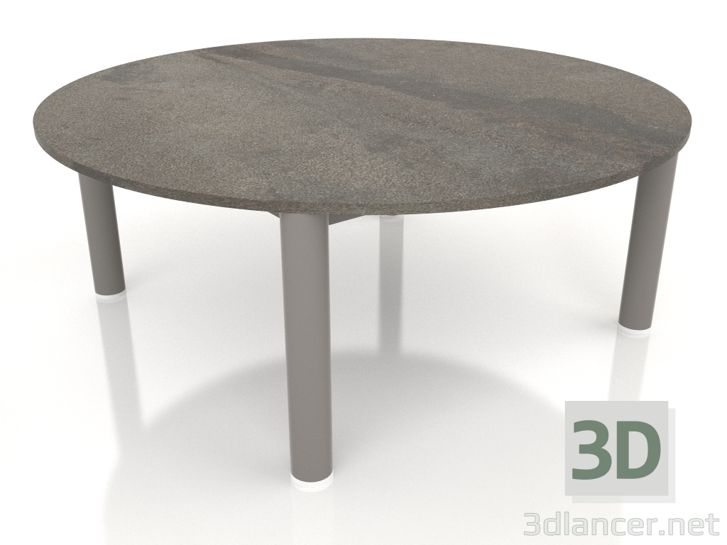 3d модель Стол журнальный D 90 (Quartz grey, DEKTON Radium) – превью