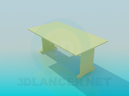 Modelo 3d Tabela - preview