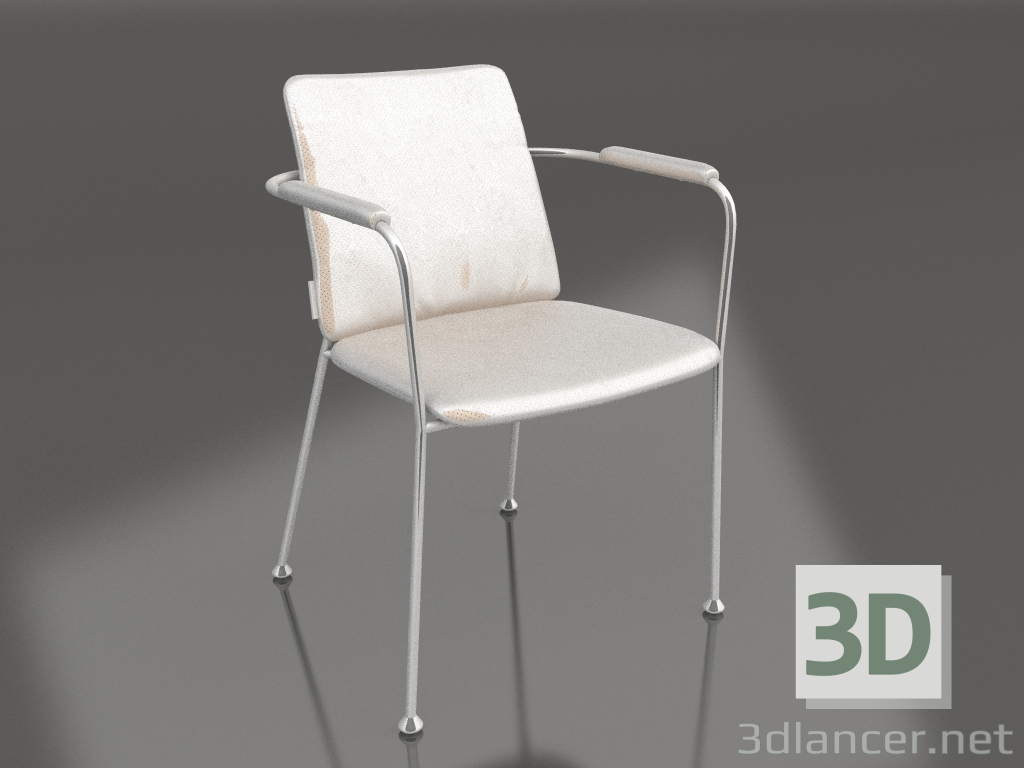 modello 3D Poltrona Fab (Beige) - anteprima