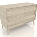 3d model Chest of drawers 2 1200x500 mm (lightened oak) - preview