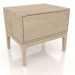 Modelo 3d Mesa de cabeceira FARGO 1 gaveta (carvalho clareado) - preview