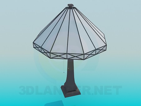 modèle 3D Lampe de table - preview