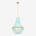 modello 3D Sospensioni VENEZIA CHANDELIER (CH076-6-BU) - anteprima