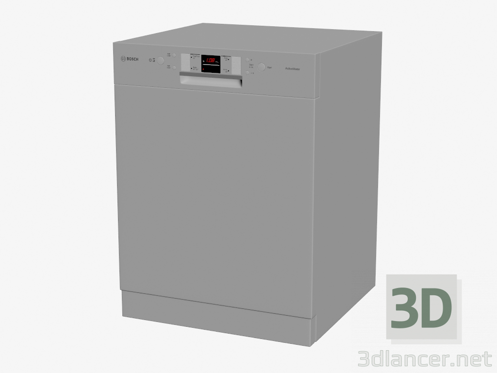 modello 3D Lavastoviglie SMU40M05AU - anteprima