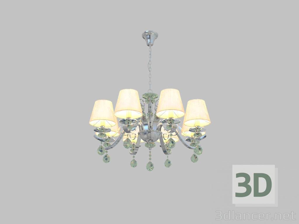 3d model Chandelier (11808C) - preview