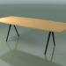 Modelo 3d Mesa em forma de sabão 5434 (H 74 - 100x240 cm, pés 180 °, carvalho natural folheado L22, V44) - preview