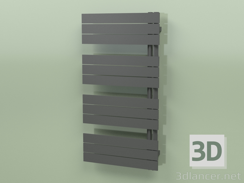 3d model Heated towel rail - Elato (1130 x 600, RAL - 9005) - preview