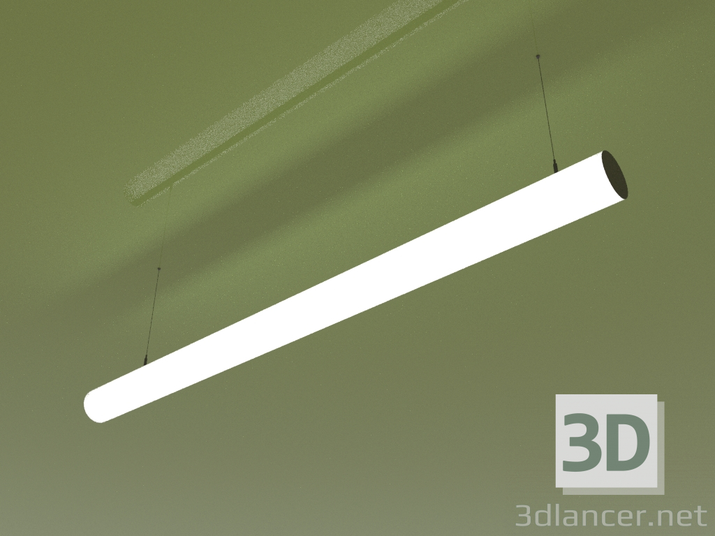 3D modeli Aydınlatma armatürü LINEAR O120 (2000 mm) - önizleme