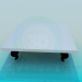 3d model Square coffee table - preview