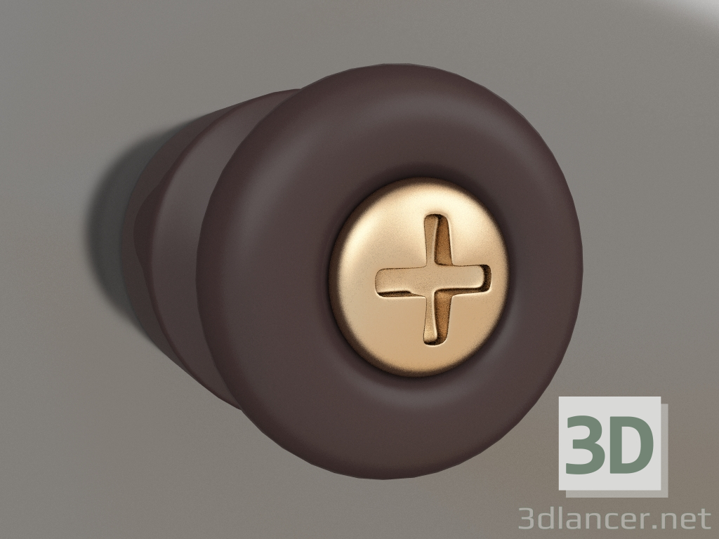 3d model Insulator (brown) - preview