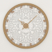 3d model Reloj de pared ZODIAC (oro) - vista previa