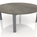 3d model Coffee table D 90 (Anthracite, DEKTON Radium) - preview