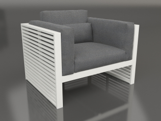 3D-Modell "Loungesessel mit hoher Rückenlehne (Achatgrau)"