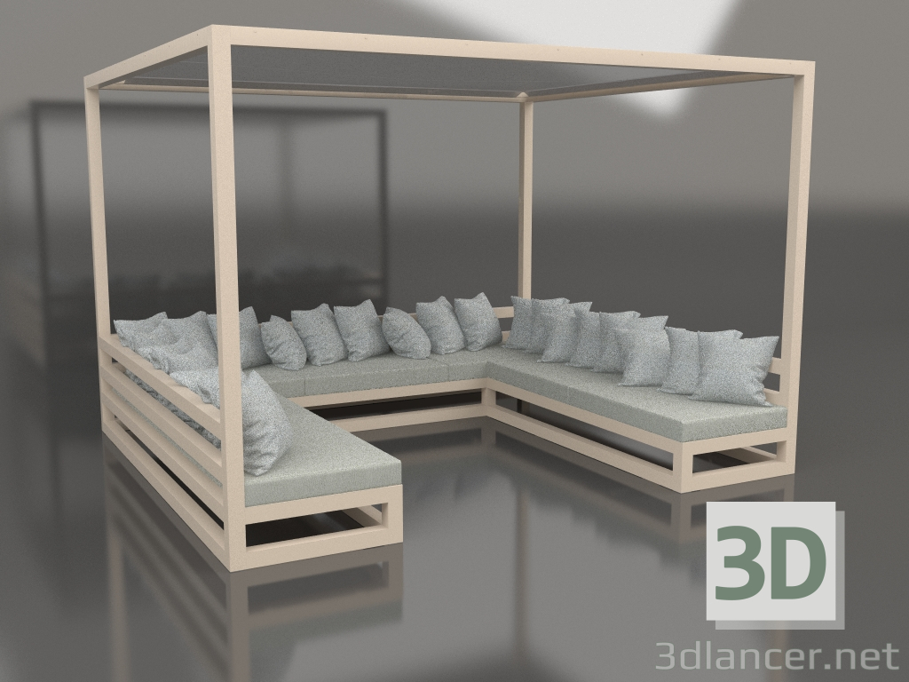 Modelo 3d Sofá (Areia) - preview