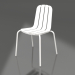 3d model Silla de comedor (blanca) - vista previa