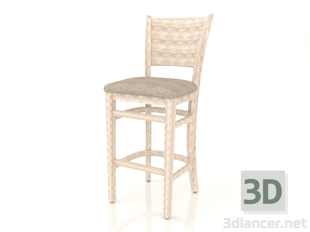 3d model Taburete de bar Bristol (Provenza) - vista previa