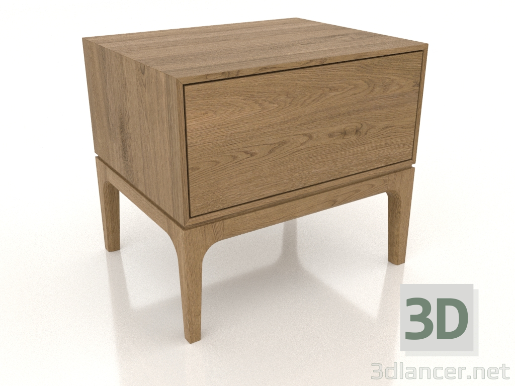 3D Modell Nachttisch FARGO 1 Schublade (Eiche natur) - Vorschau 3D Modell Nachttisch FARGO 1 Schublade (Eiche natur) - Vorschau