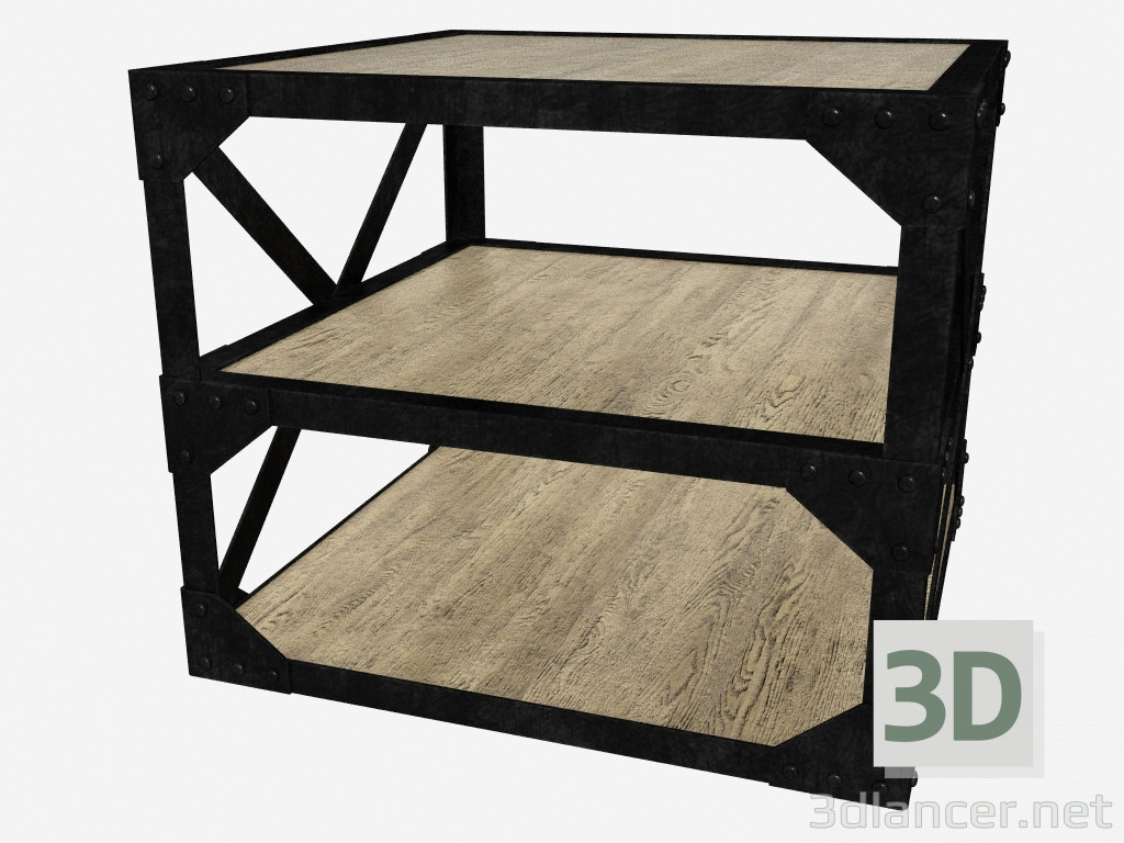 modèle 3D Table côté tour (522 001) - preview