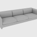 3D Modell Sofa CHOPIN CLASSIC SOFA (285X103XH75-85) - Vorschau