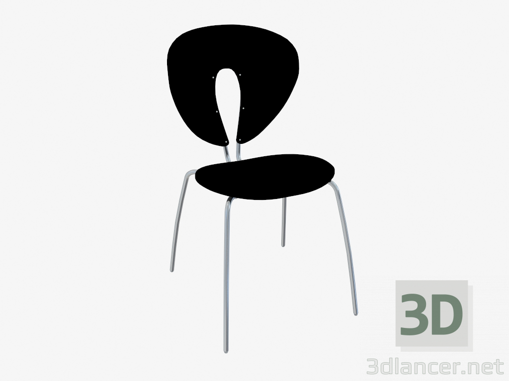 modello 3D Sedia (B) - anteprima