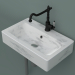 3d Marble sink with faucet and pipes model buy - render