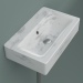 3d Marble sink with faucet and pipes model buy - render