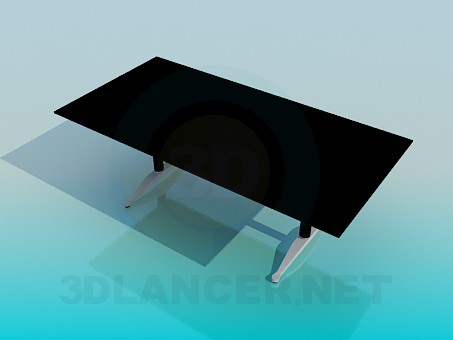 3D Modell Der Schreibtisch - Vorschau