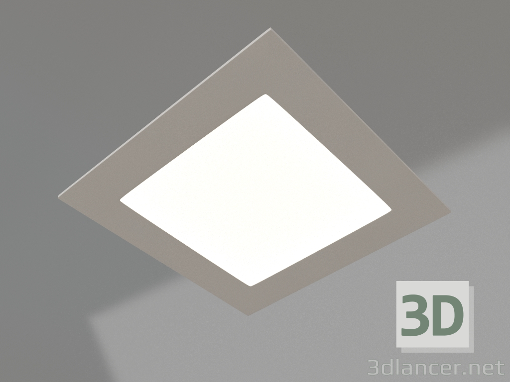 3d model Lamp DL-142x142M-13W Warm White - preview