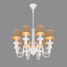 3d model Chandelier A3400LM-8BR - preview