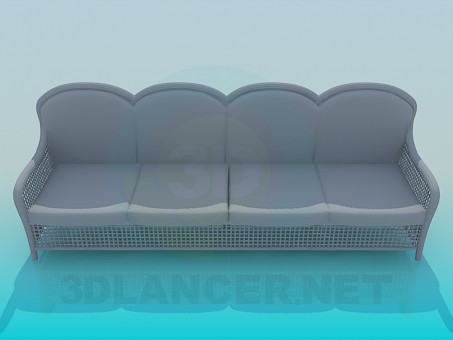 3D Modell Sofa - Vorschau