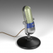 3d Vintage microphone - retro - Retro microphone model buy - render