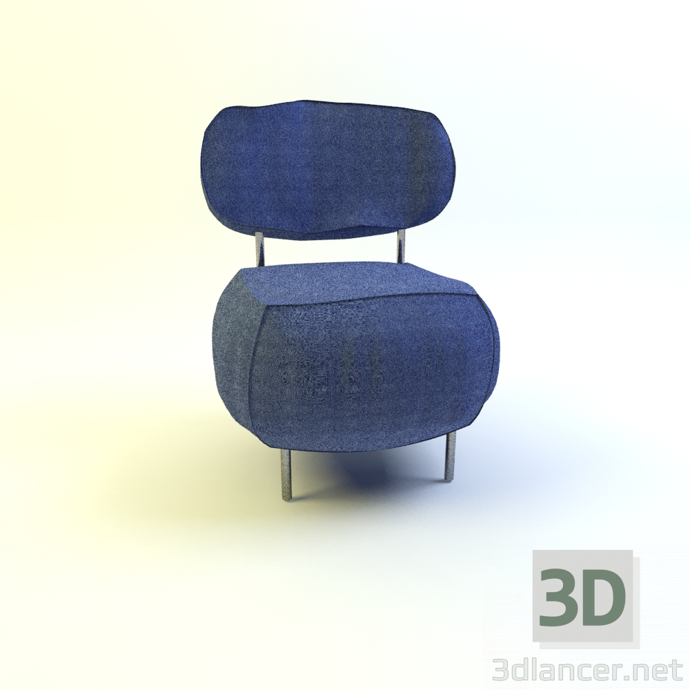 modello 3D di Poltrona comprare - rendering