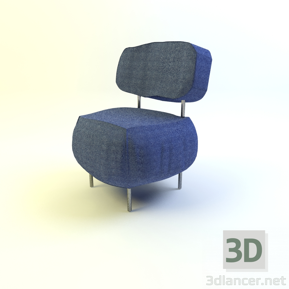 modello 3D di Poltrona comprare - rendering