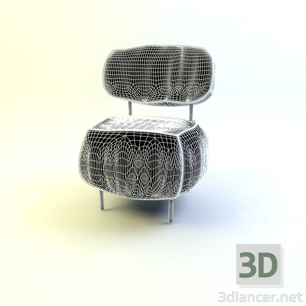 Sessel 3D-Modell kaufen - Rendern